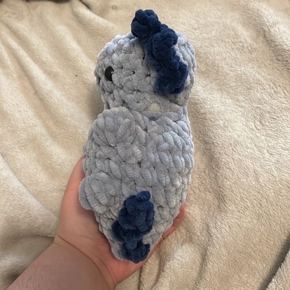 Crochet Axolotl Stuffed Animal - Picture 4 of 4